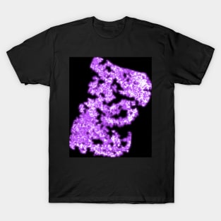 Purple crystal neon T-Shirt